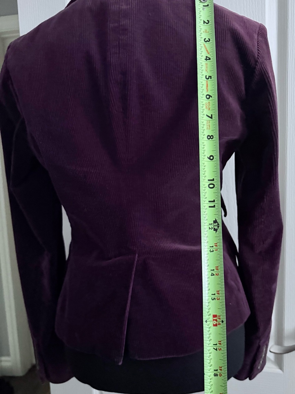 Ralph Lauren Deep Plum Corduroy Blazer Jacket Beautiful! - Picture 6 of 9